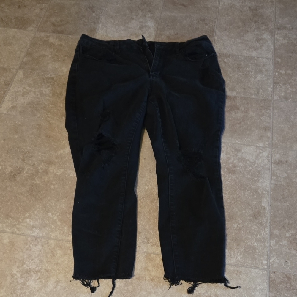 Black Judy Blue Skinny Jean Stretchy